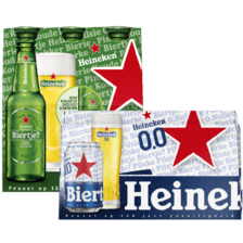 Heineken pilsener* of Heineken O.O%